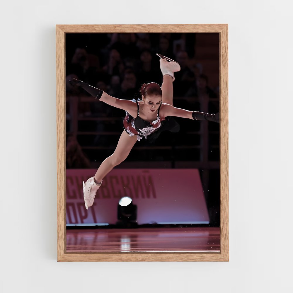Poster Alexandra de trusova – affiche Patinage artistique (vue 4)